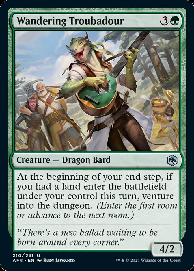 Wandering Troubadour [Dungeons & Dragons: Adventures in the Forgotten Realms] | Webway Games