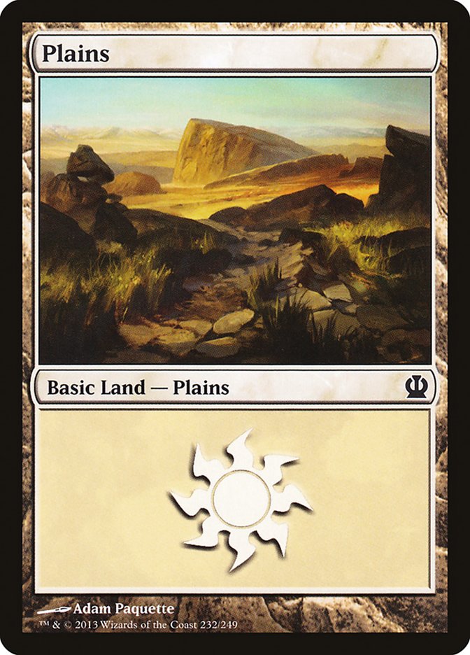 Plains (#232) [Theros] | Webway Games