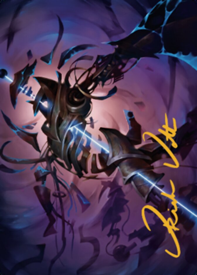 Defabricate Art Card (Gold-Stamped Signature) [The Brothers' War Art Series] | Webway Games