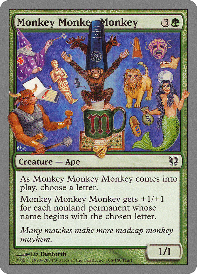 Monkey Monkey Monkey [Unhinged] | Webway Games