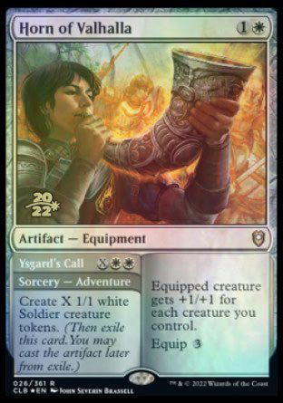 Horn of Valhalla // Ysgard's Call [Commander Legends: Battle for Baldur's Gate Prerelease Promos] | Webway Games