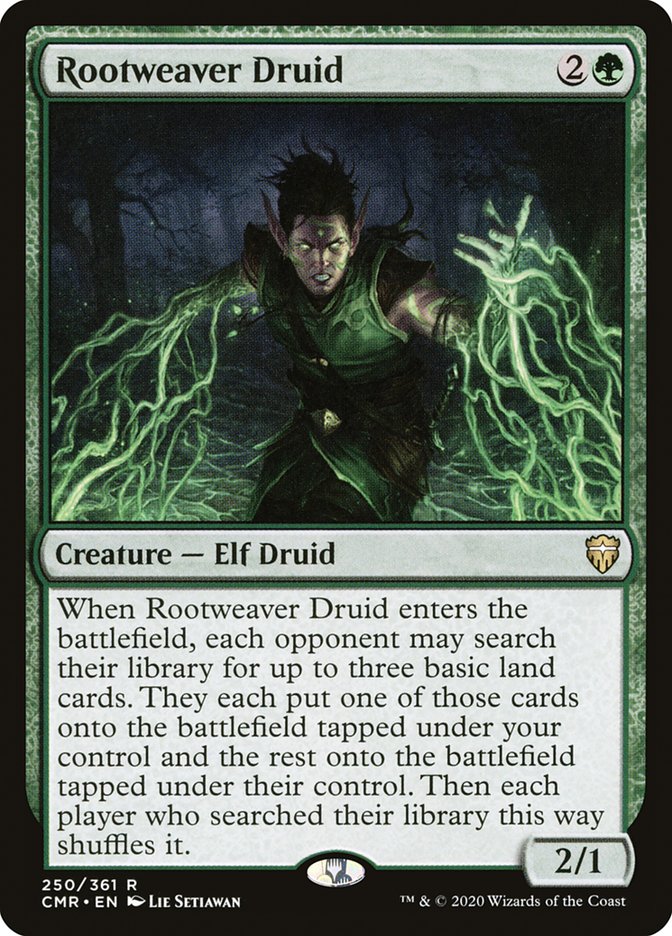 Rootweaver Druid [Commander Legends] | Webway Games
