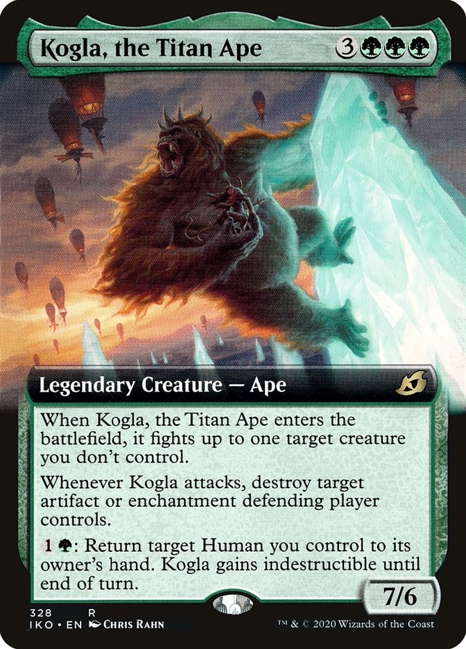 Kogla, the Titan Ape (Extended Art) [Ikoria: Lair of Behemoths] | Webway Games