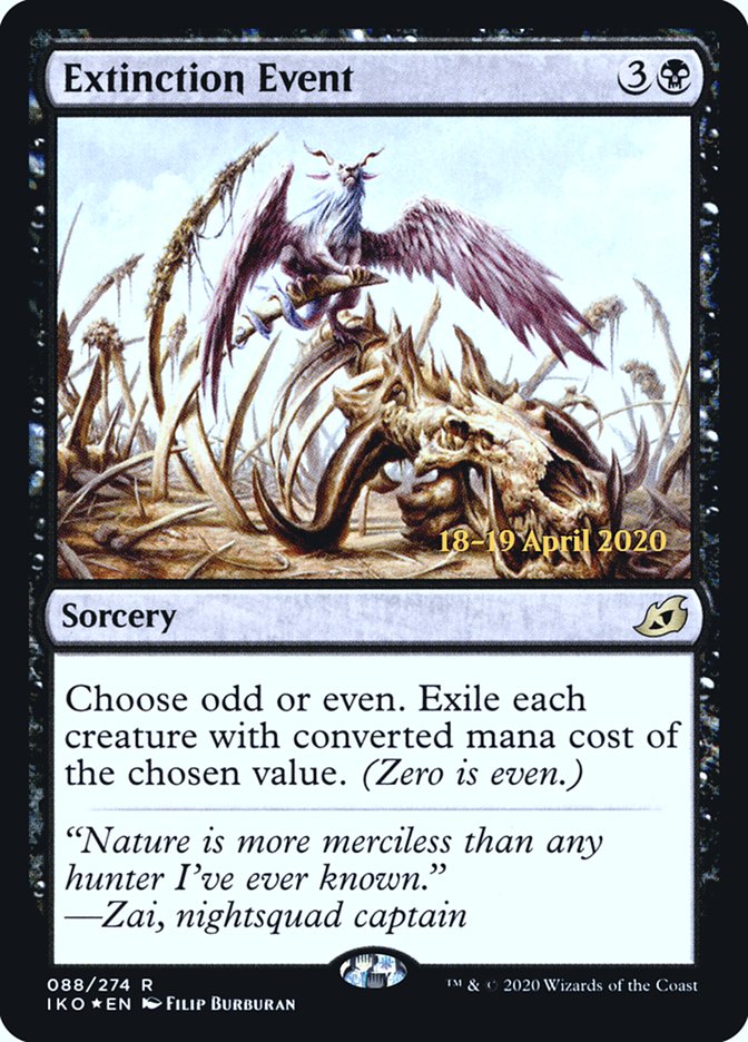 Extinction Event  [Ikoria: Lair of Behemoths Prerelease Promos] | Webway Games