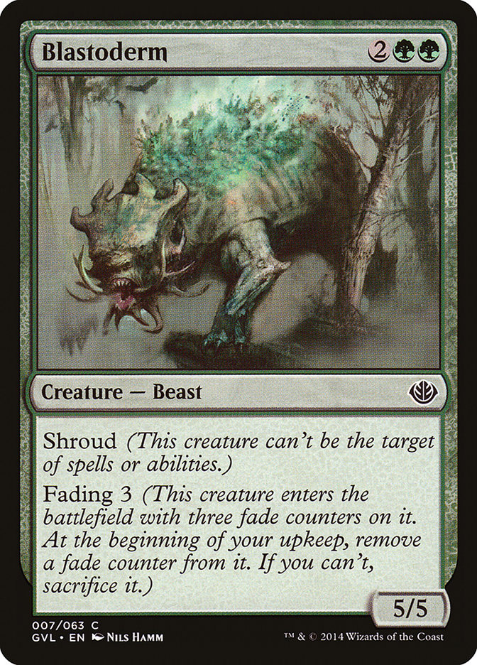 Blastoderm (Garruk vs. Liliana) [Duel Decks Anthology] | Webway Games