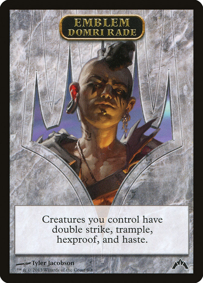 Domri Rade Emblem [Gatecrash Tokens] | Webway Games
