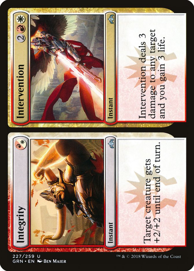 Integrity // Intervention [Guilds of Ravnica] | Webway Games