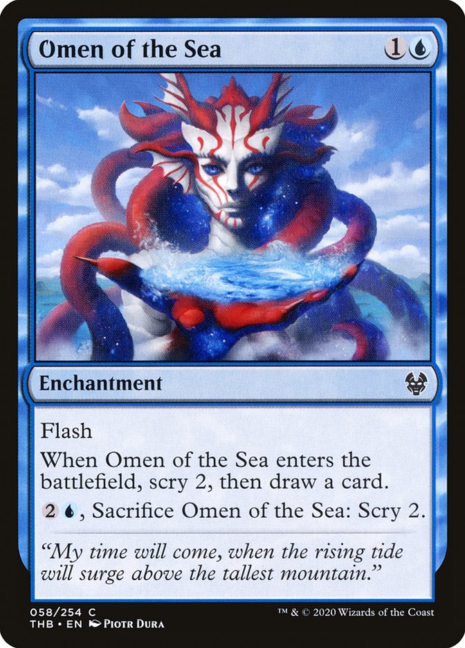 Omen of the Sea [Theros Beyond Death] | Webway Games