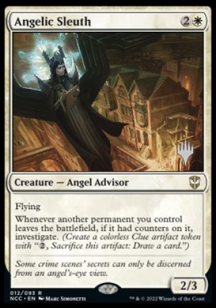 Angelic Sleuth (Promo Pack) [Streets of New Capenna Commander Promos] | Webway Games