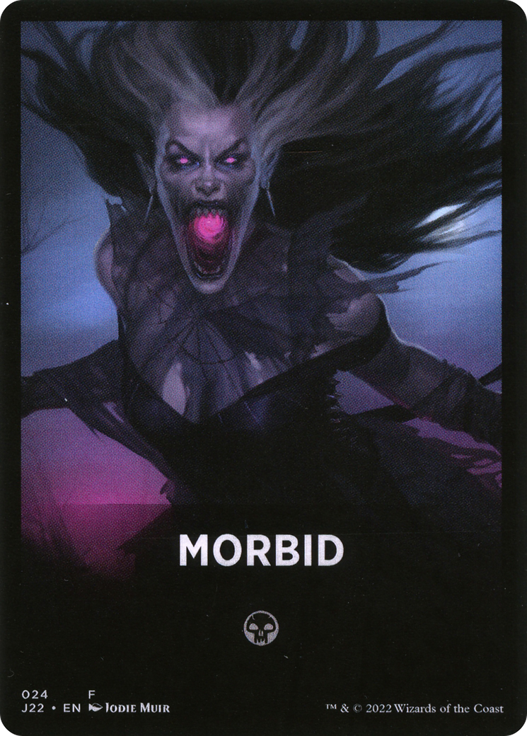 Morbid Theme Card [Jumpstart 2022 Front Cards] | Webway Games