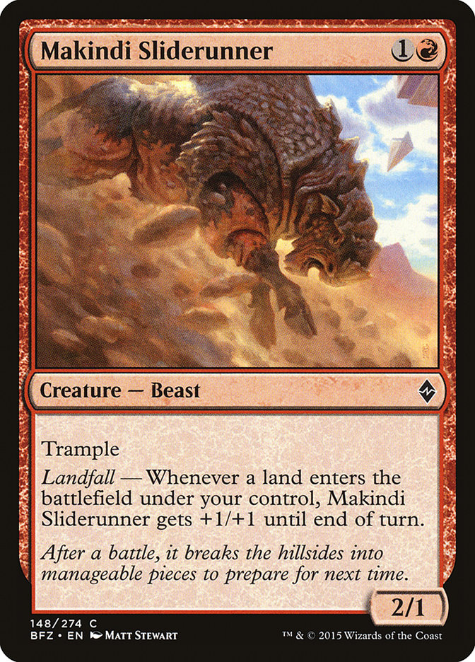 Makindi Sliderunner [Battle for Zendikar] | Webway Games