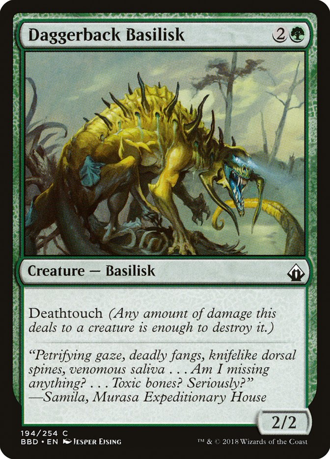 Daggerback Basilisk [Battlebond] | Webway Games