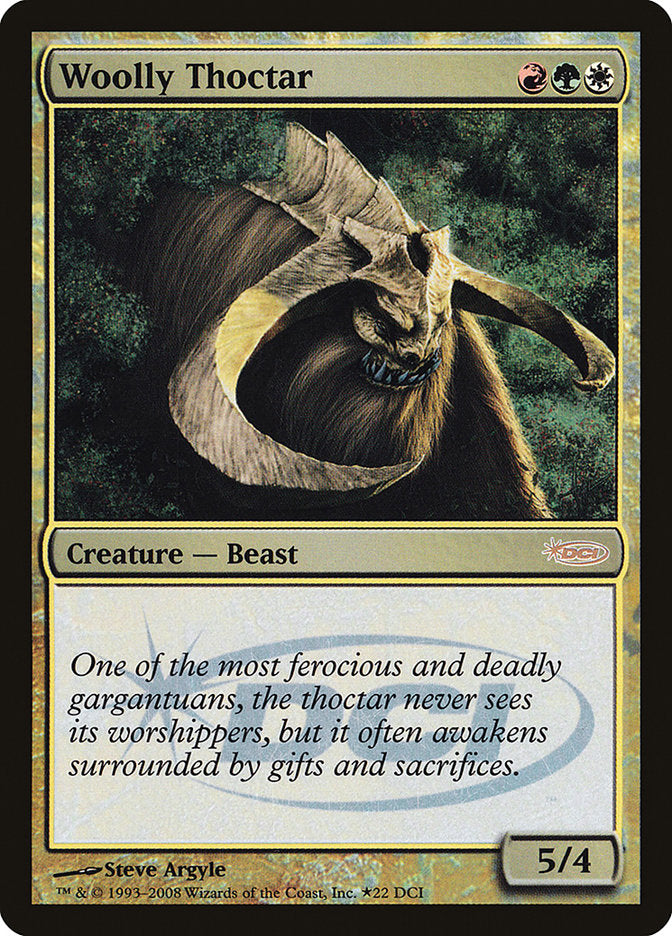 Woolly Thoctar [Wizards Play Network 2008] | Webway Games