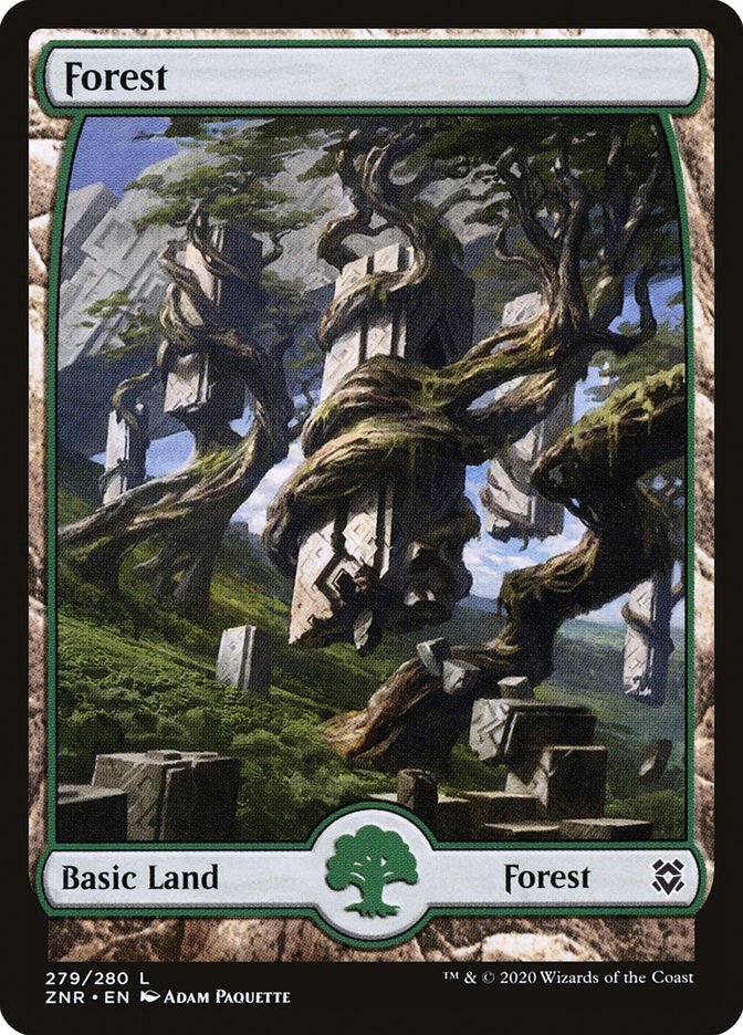 Forest (279) [Zendikar Rising] | Webway Games
