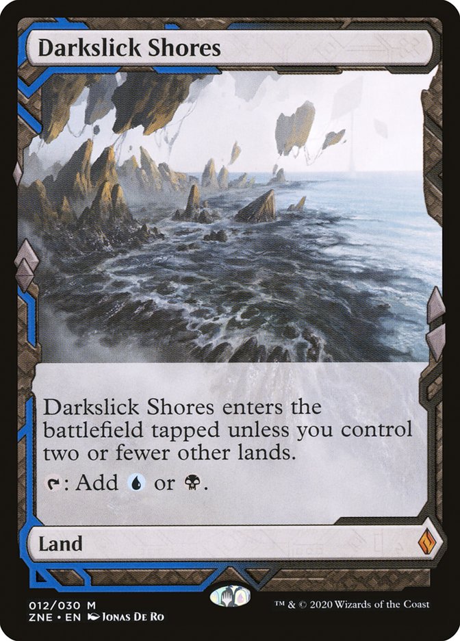 Darkslick Shores [Zendikar Rising Expeditions] | Webway Games