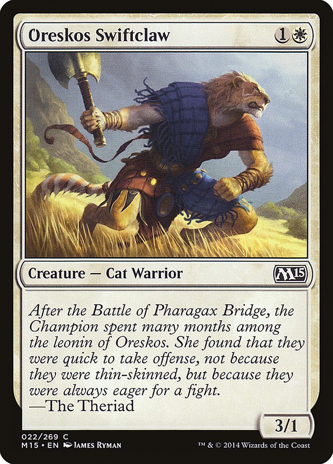 Oreskos Swiftclaw [Magic 2015] | Webway Games