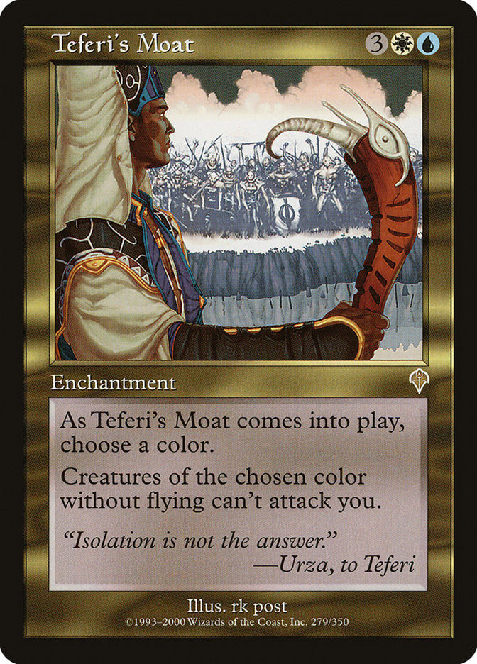 Teferi's Moat [Invasion] | Webway Games
