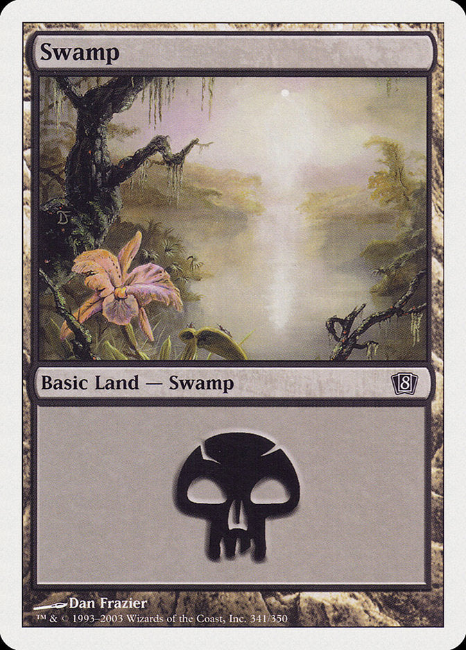 Swamp (#341) [Eighth Edition] | Webway Games