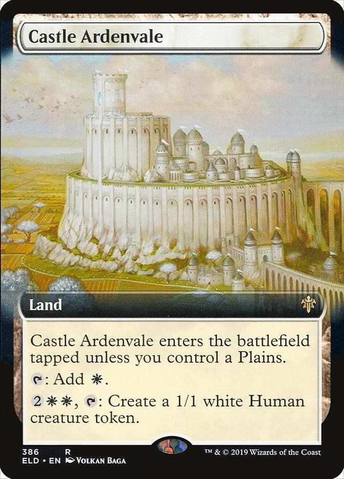Castle Ardenvale (Extended Art) [Throne of Eldraine] | Webway Games