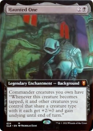Haunted One (Extended Art) [Commander Legends: Battle for Baldur's Gate] | Webway Games