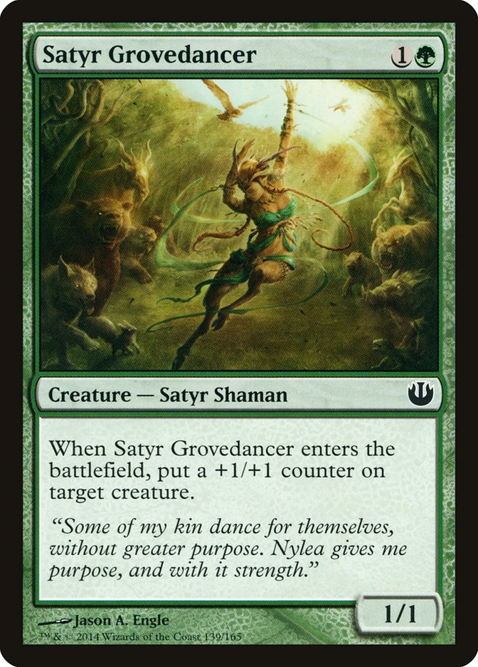 Satyr Grovedancer [Journey into Nyx] | Webway Games