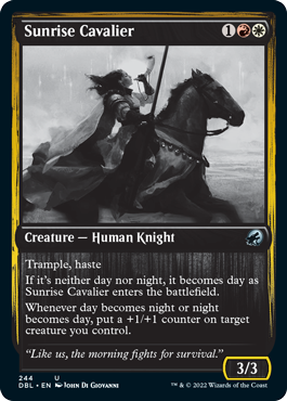 Sunrise Cavalier [Innistrad: Double Feature] | Webway Games