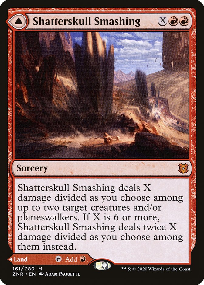 Shatterskull Smashing // Shatterskull, the Hammer Pass [Zendikar Rising] | Webway Games