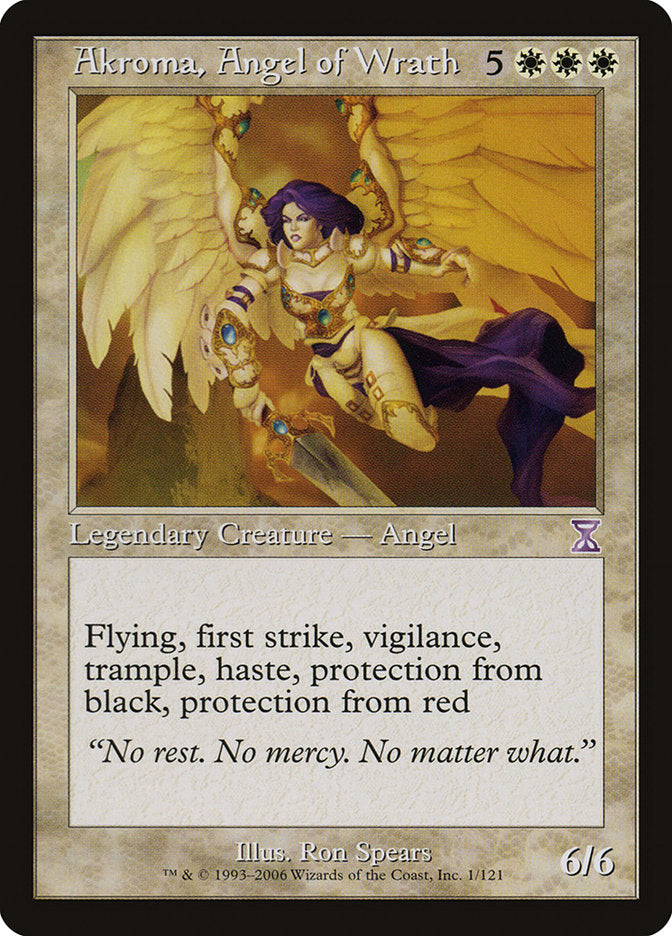 Akroma, Angel of Wrath [Time Spiral Timeshifted] | Webway Games