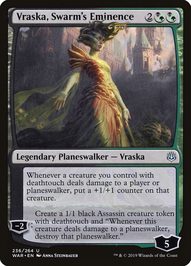 Vraska, Swarm's Eminence [War of the Spark] | Webway Games
