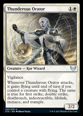 Thunderous Orator [Strixhaven: School of Mages] | Webway Games
