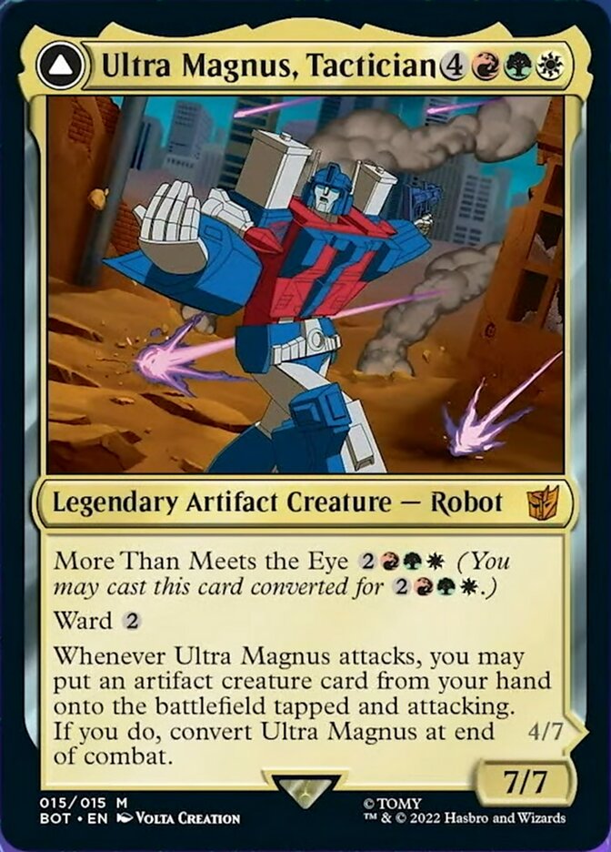 Ultra Magnus, Tactician // Ultra Magnus, Armored Carrier [Universes Beyond: Transformers] | Webway Games