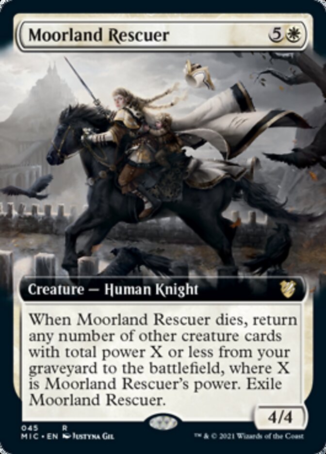 Moorland Rescuer (Extended) [Innistrad: Midnight Hunt Commander] | Webway Games