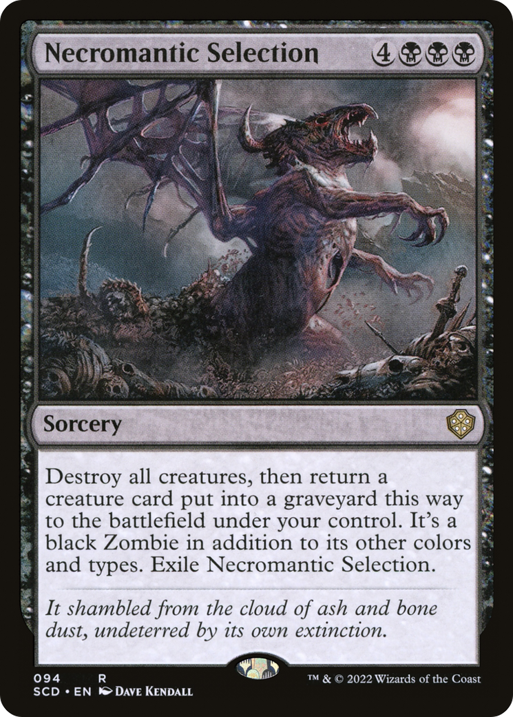 Necromantic Selection [Starter Commander Decks] | Webway Games