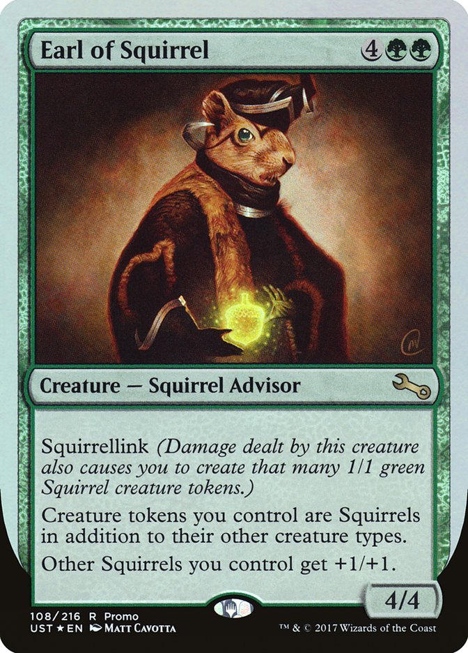 Earl of Squirrel (Draft Weekend) [Unstable Promos] | Webway Games