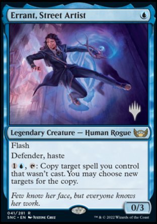 Errant, Street Artist (Promo Pack) [Streets of New Capenna Promos] | Webway Games