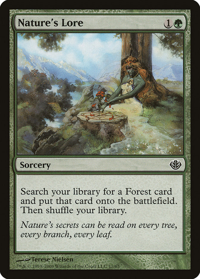 Nature's Lore [Duel Decks: Garruk vs. Liliana] | Webway Games