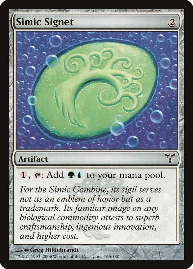 Simic Signet [Dissension] | Webway Games