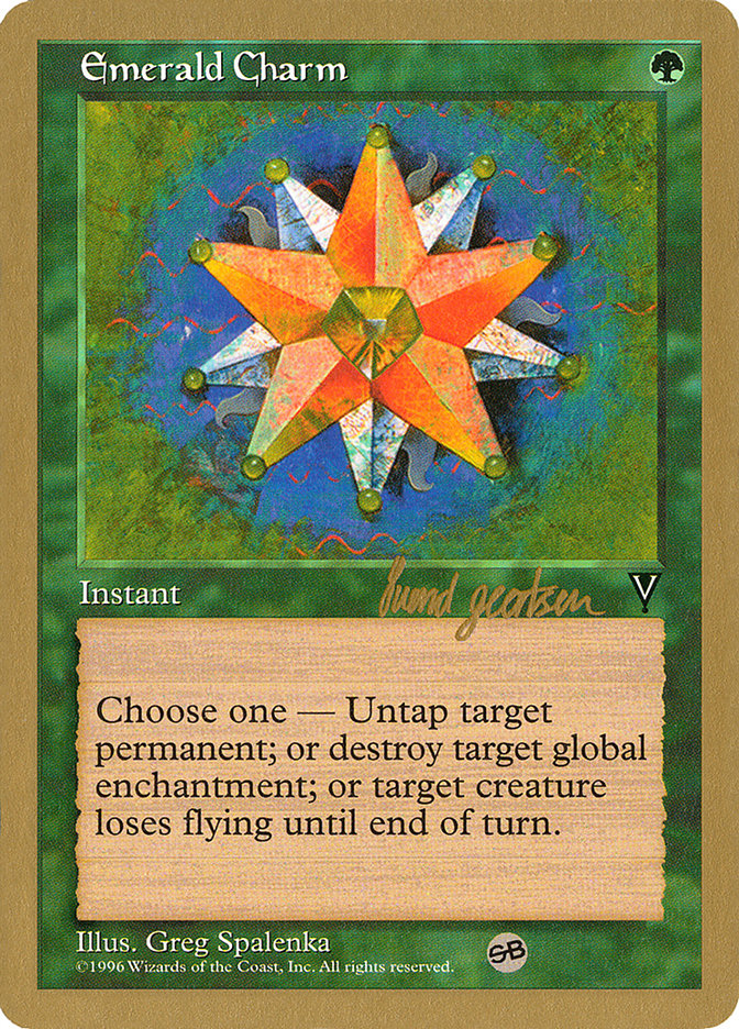 Emerald Charm (Svend Geertsen) (SB) [World Championship Decks 1997] | Webway Games