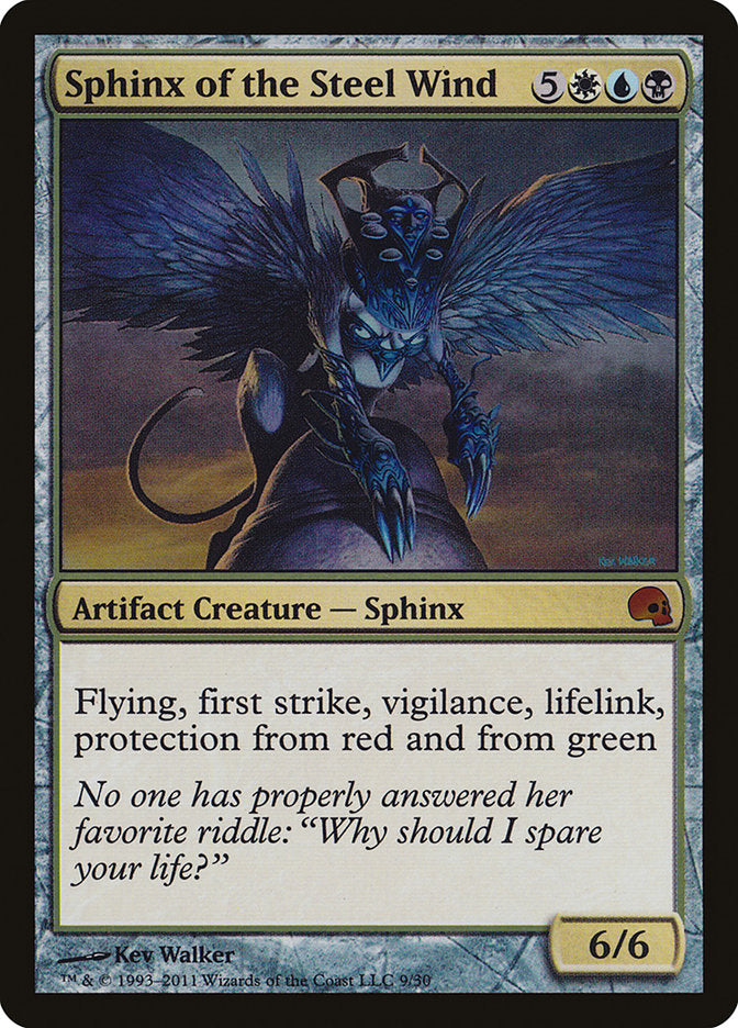 Sphinx of the Steel Wind [Premium Deck Series: Graveborn] | Webway Games