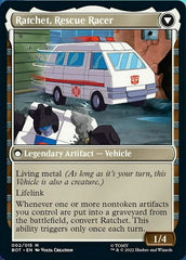 Ratchet, Field Medic // Ratchet, Rescue Racer [Universes Beyond: Transformers] | Webway Games