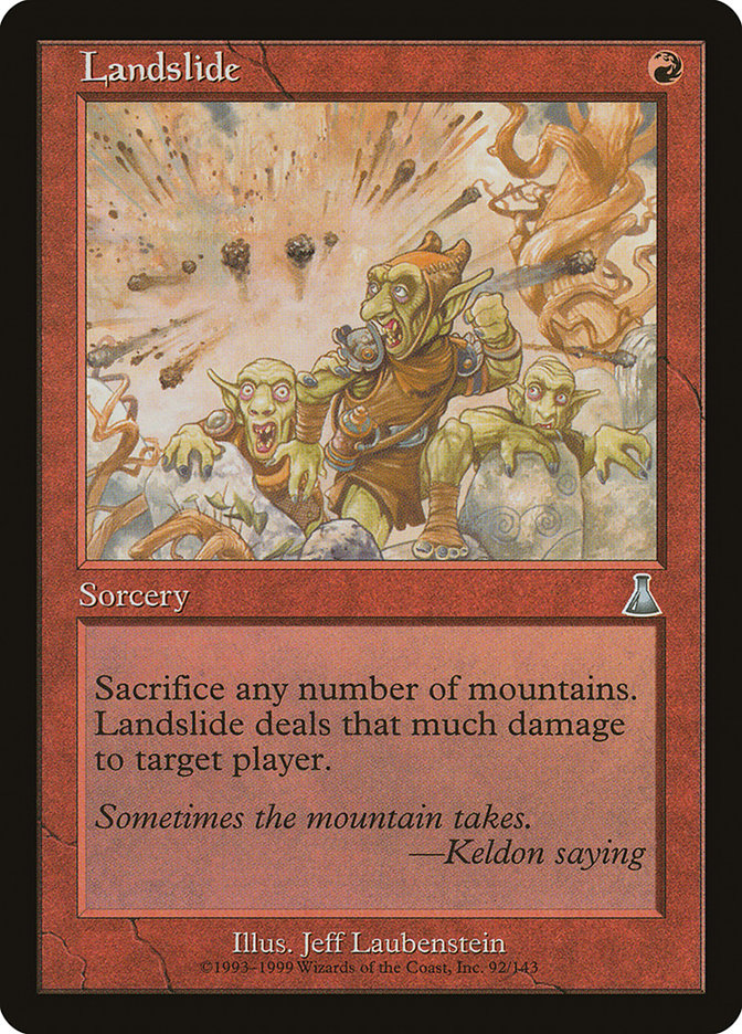 Landslide [Urza's Destiny] | Webway Games
