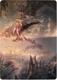 Needleverge Pathway Art Card [Zendikar Rising Art Series] | Webway Games