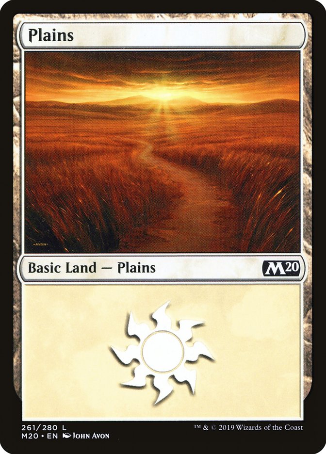 Plains (#261) [Core Set 2020] | Webway Games
