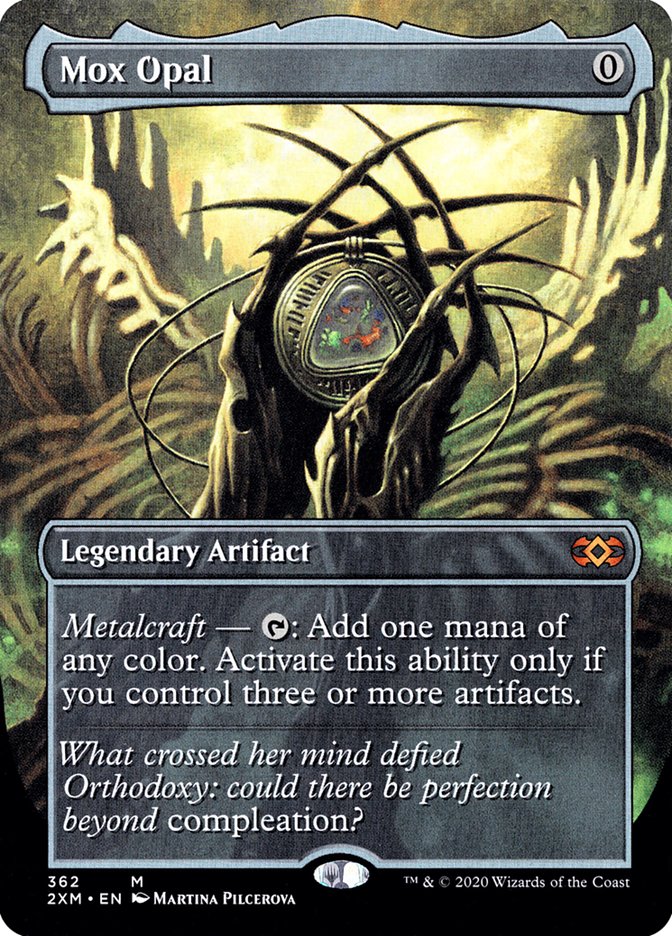 Mox Opal (Borderless) [Double Masters] | Webway Games