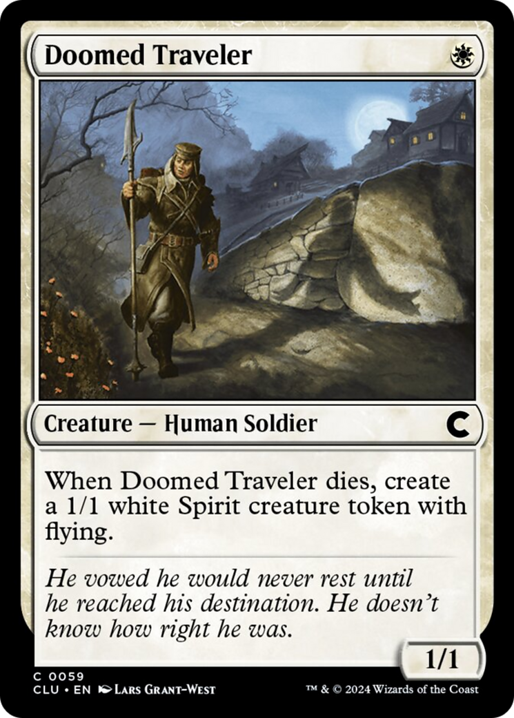 Doomed Traveler [Ravnica: Clue Edition] | Webway Games
