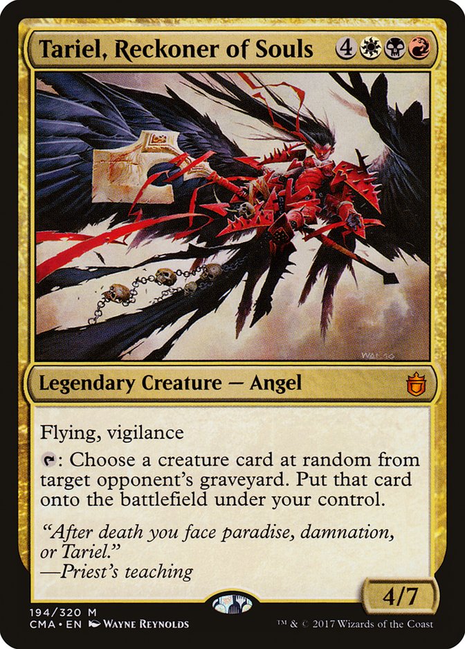 Tariel, Reckoner of Souls [Commander Anthology] | Webway Games