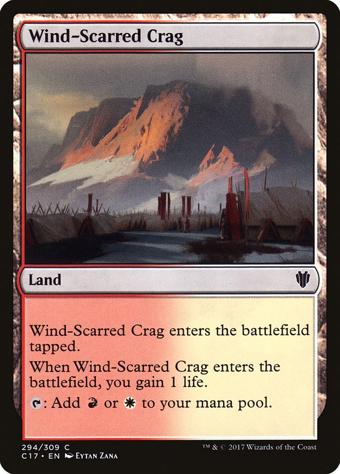 Wind-Scarred Crag [Commander 2017] | Webway Games
