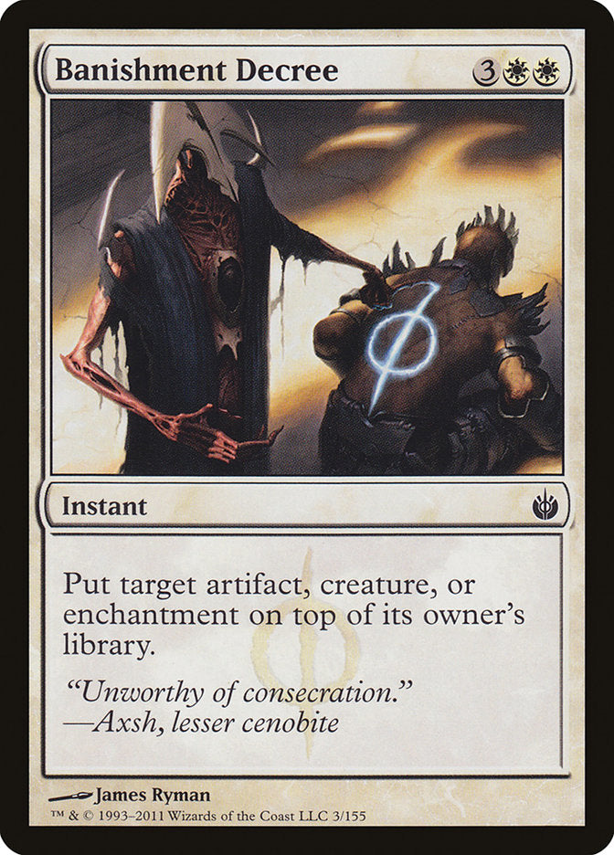Banishment Decree [Mirrodin Besieged] | Webway Games
