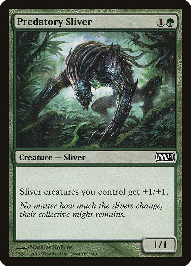 Predatory Sliver [Magic 2014] | Webway Games