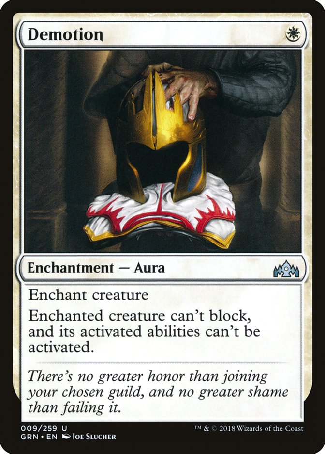 Demotion [Guilds of Ravnica] | Webway Games